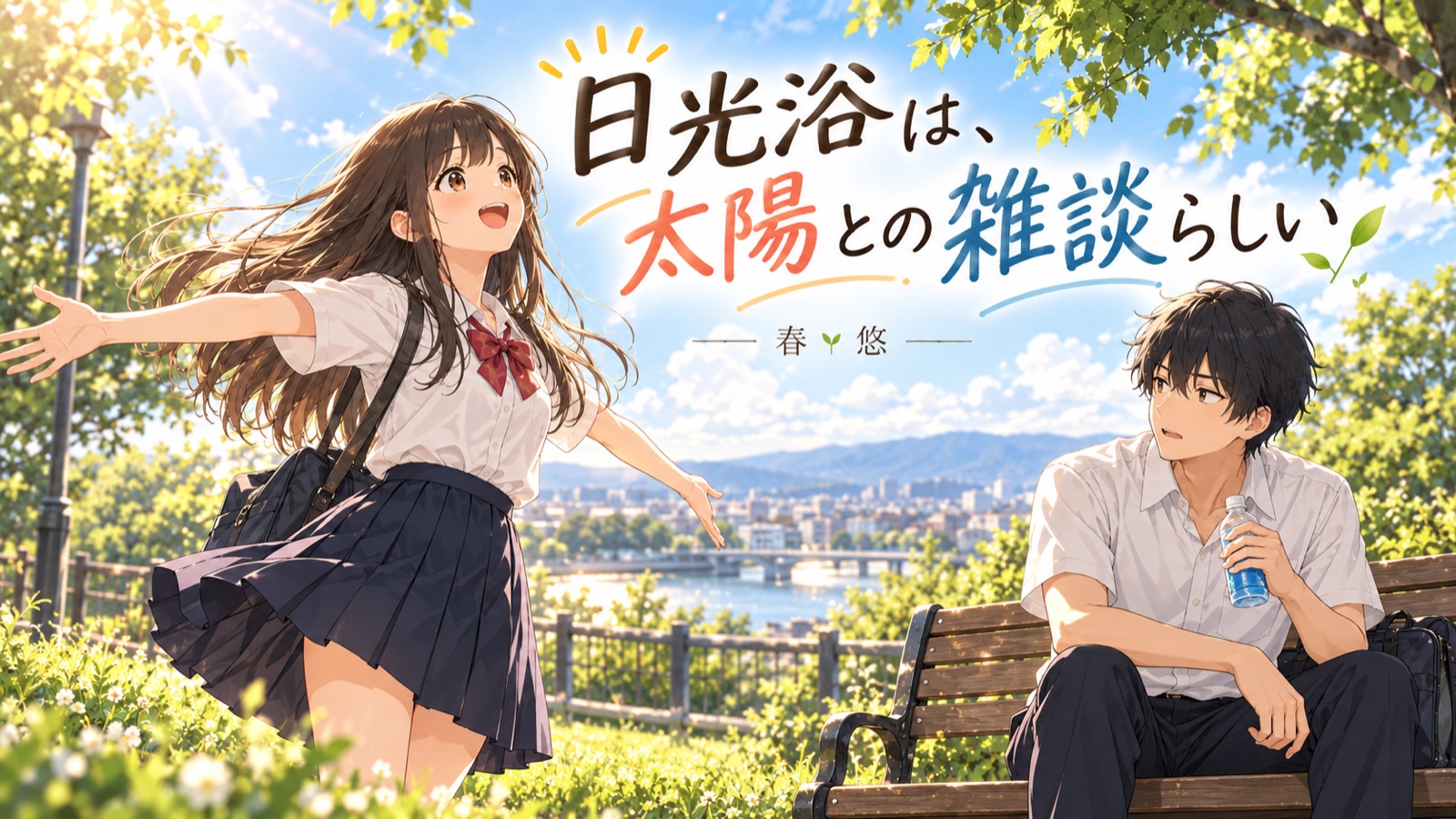 春と悠｜日光浴は、太陽との雑談らしいの表紙