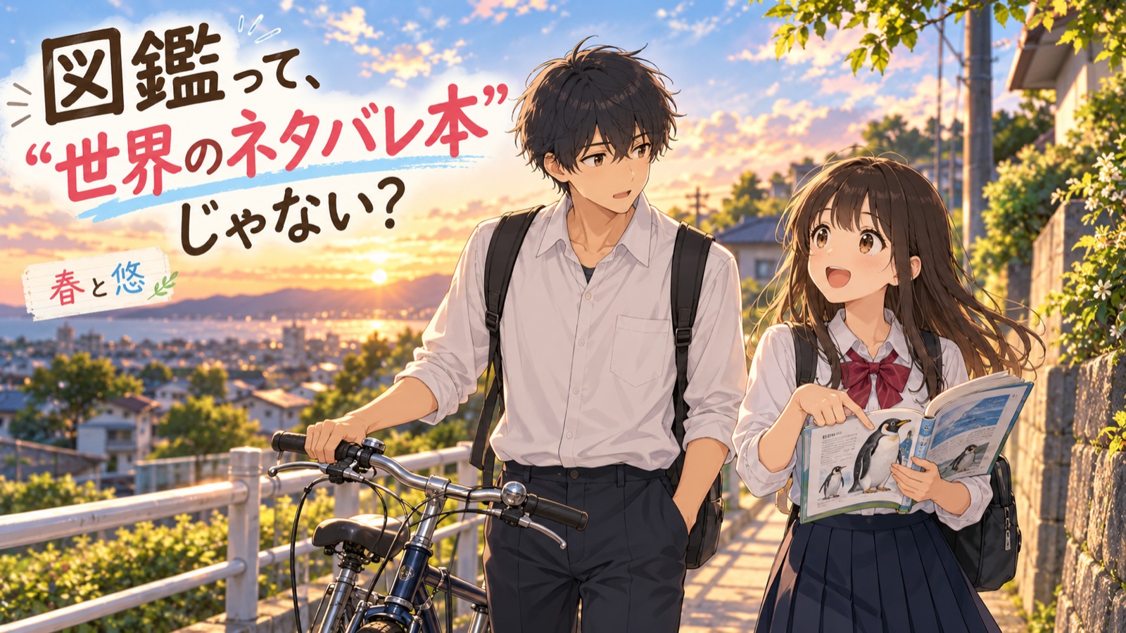春と悠｜図鑑って、“世界のネタバレ本”じゃない？の表紙
