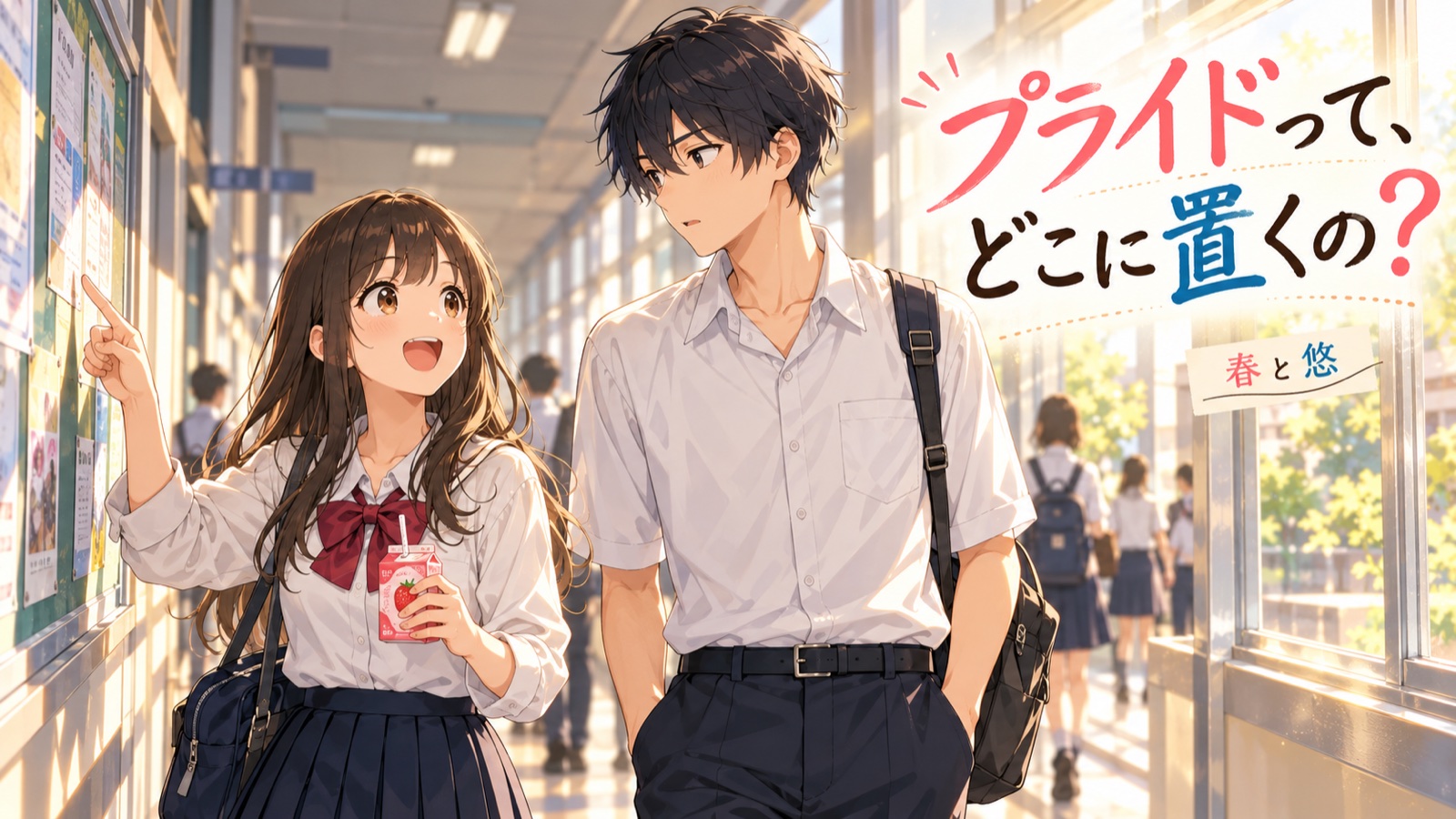 春と悠｜プライドって、どこに置くの？の表紙