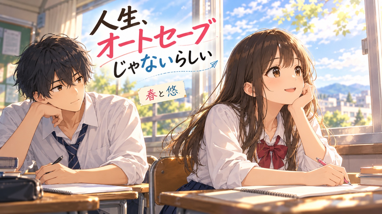 春と悠｜人生、オートセーブじゃないらしいの表紙